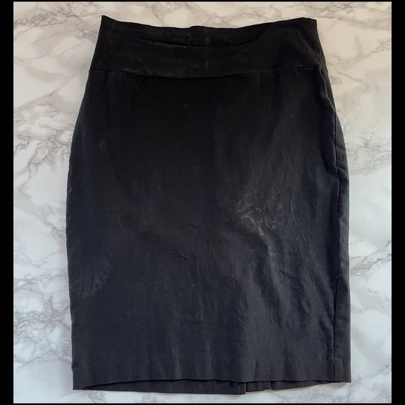 Black Pencil Skirt - Picture 1 of 1